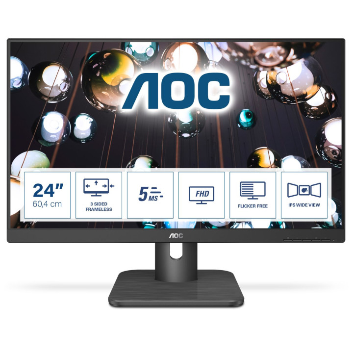 AOC 238 169 1920X1080 60HZ VGA HDMI DISPLAYPORT